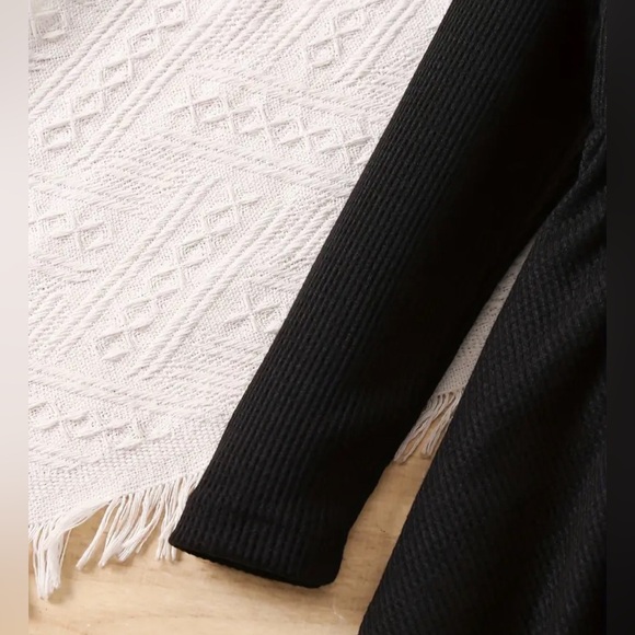 Trendy girls solid 2 pcs set - Picture 6 of 6